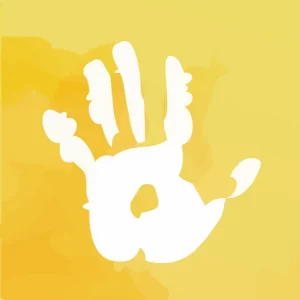 gelbe-Hand