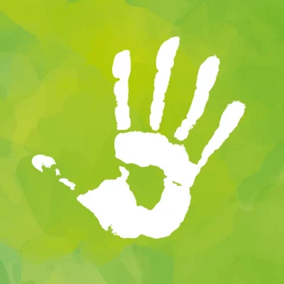 grüne-Hand